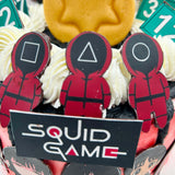 Tarta El Juego del Calamar Personalizada – Pastel Squid Game