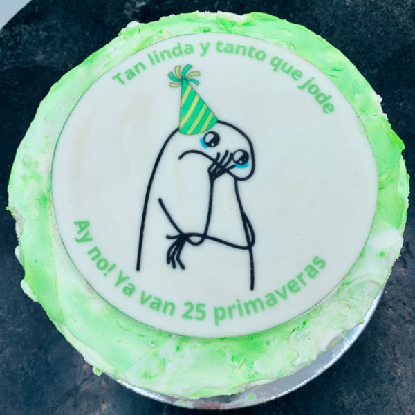 Tarta Tan linda y tanto jode... Ay no! Ya van 25 primaveras