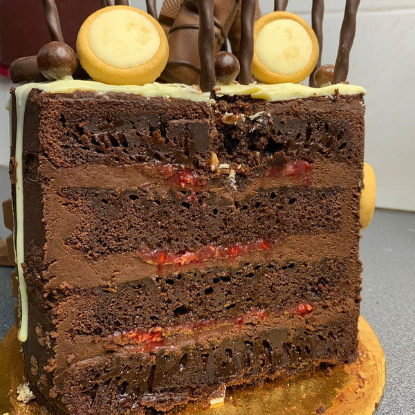 Tarta con chocolatinas