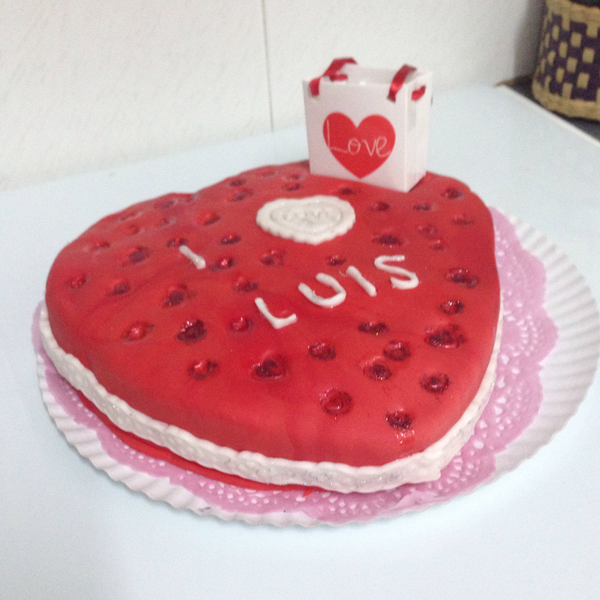 Pastel San Valentin/Aniversario