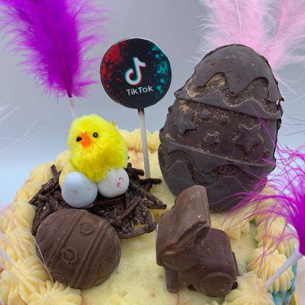 Mona de pascua + Huevo bomba de chocolate