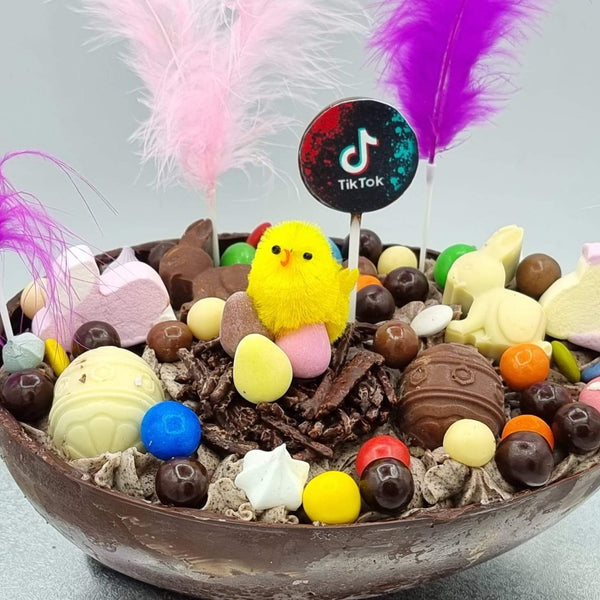 Mona huevo bizcocho grande