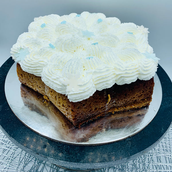 Pastel copito de nieve