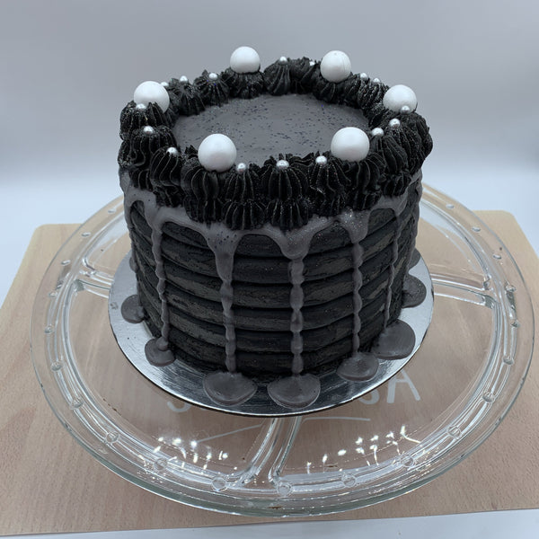 Tarta chocolate con técnica drip cake