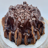 Pastel Bundt cake de Baileys de chocolate