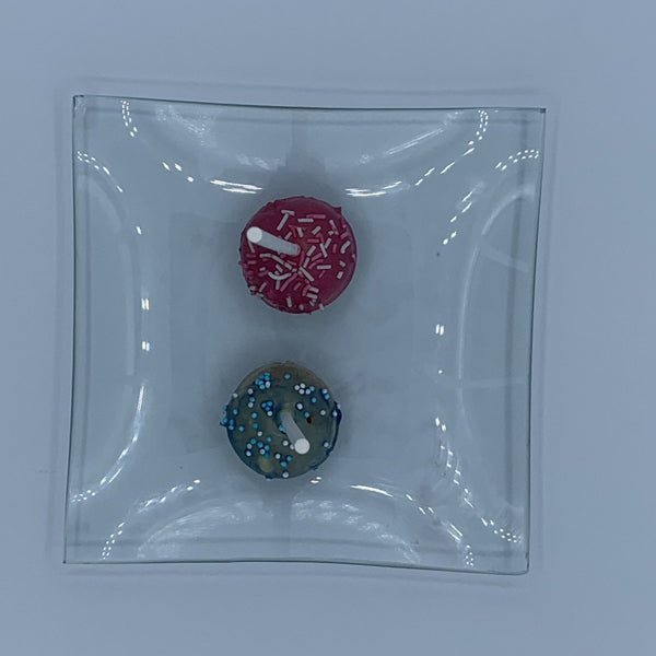 Cake pops de vainilla y cobertura de chocolate blanco