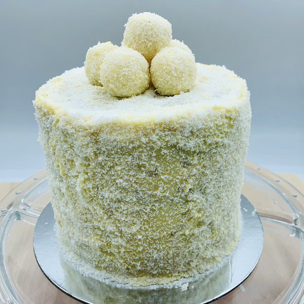 Pastel de bombón Raffaello (Coco)