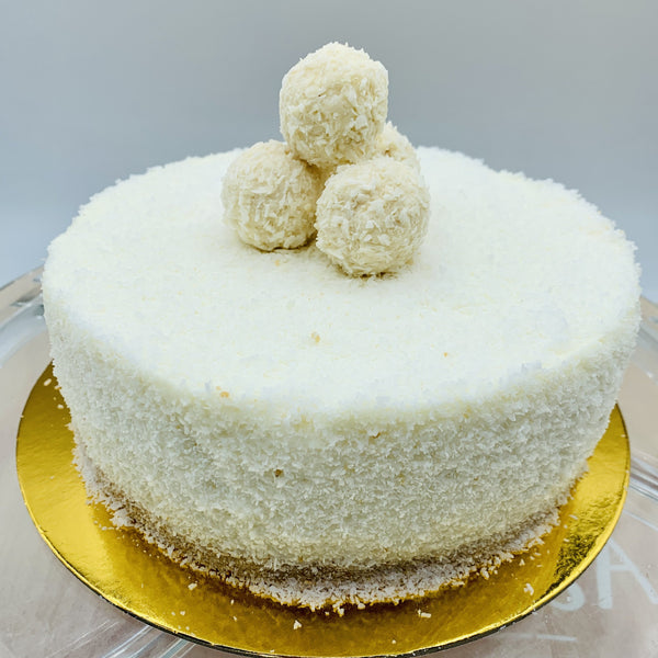 Pastel frío mousse de coco