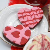 Pack Aniversario / San Valentín - Pastel corazón + Bomba de chocolate