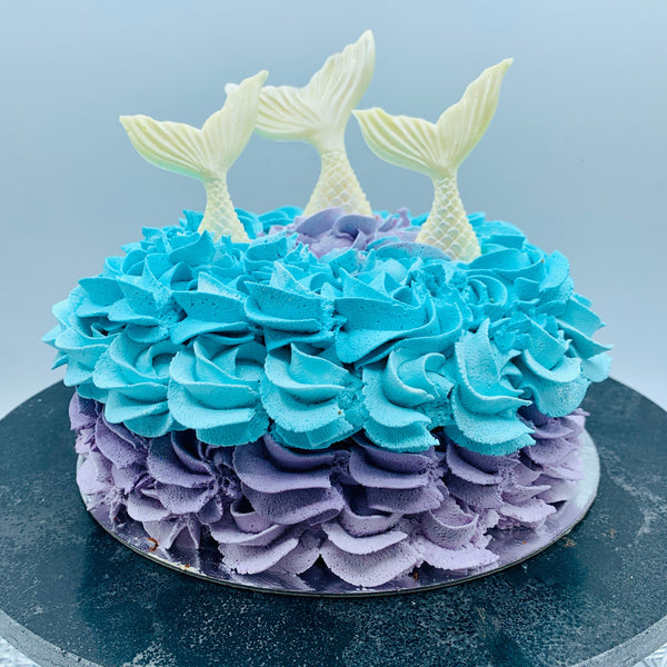 SMASH CAKE (PASTEL PARA DESTROZAR) BEBE -  SIRENAS