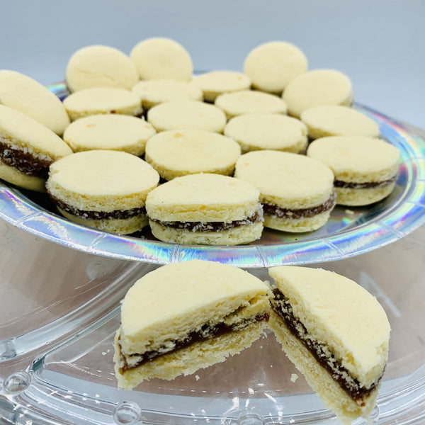 Mini Alfajores con dulce de leche
