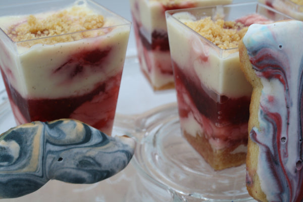 Pack Día del Padre vasitos dulces + Galletas para 4 personas