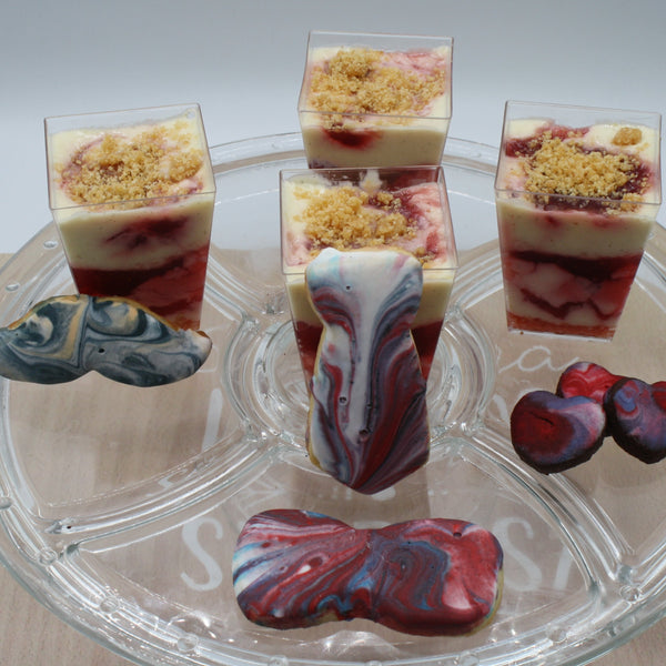 Pack Día del Padre vasitos dulces + Galletas para 4 personas