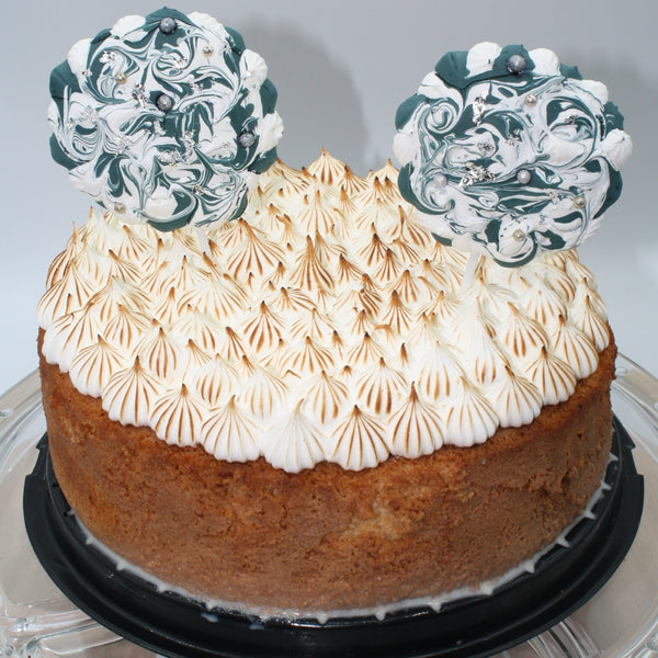 Pastel tres leches flameado