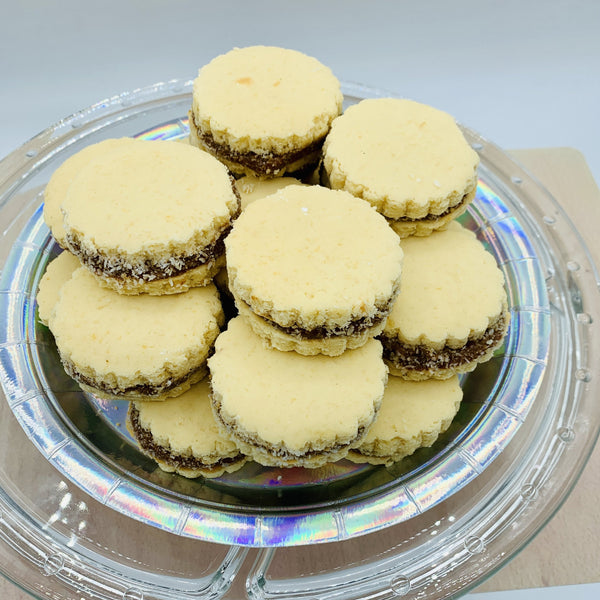 Alfajores con dulce de leche