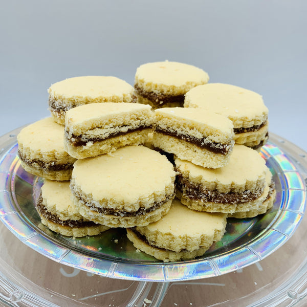 Alfajores con dulce de leche