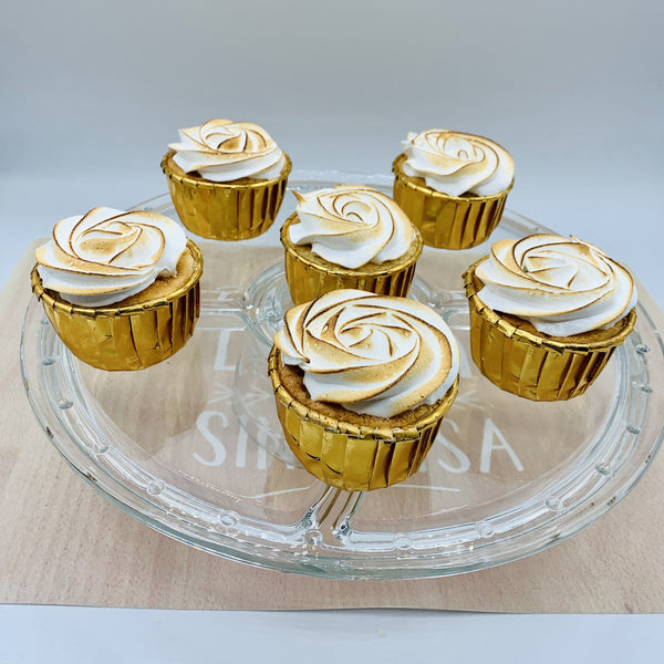 Cupcake 3 leches flameado