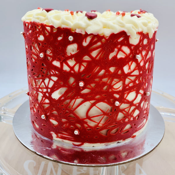 Pastel red velvet