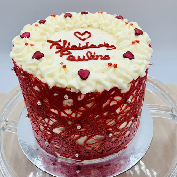 Pastel red velvet