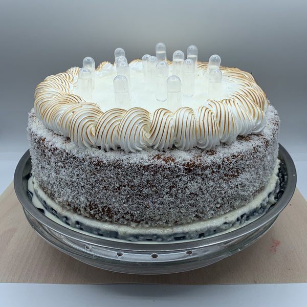 Pastel cinco leches con ron