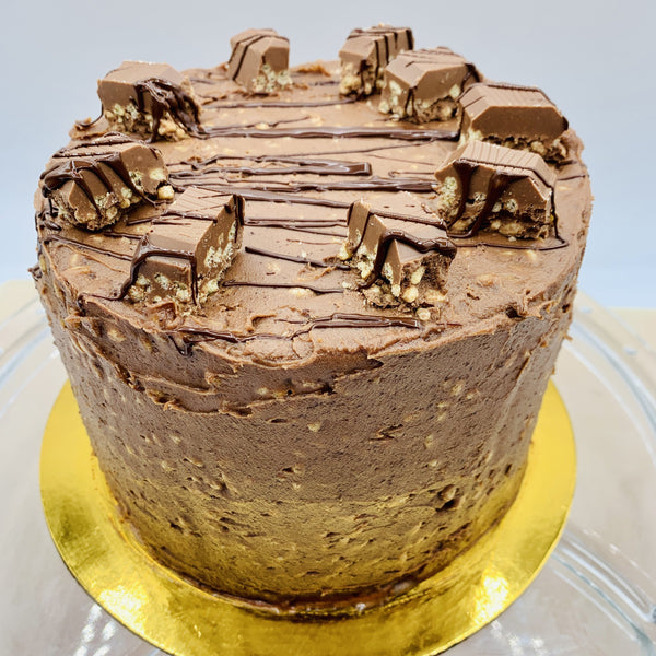 Pastel turrón Suchard