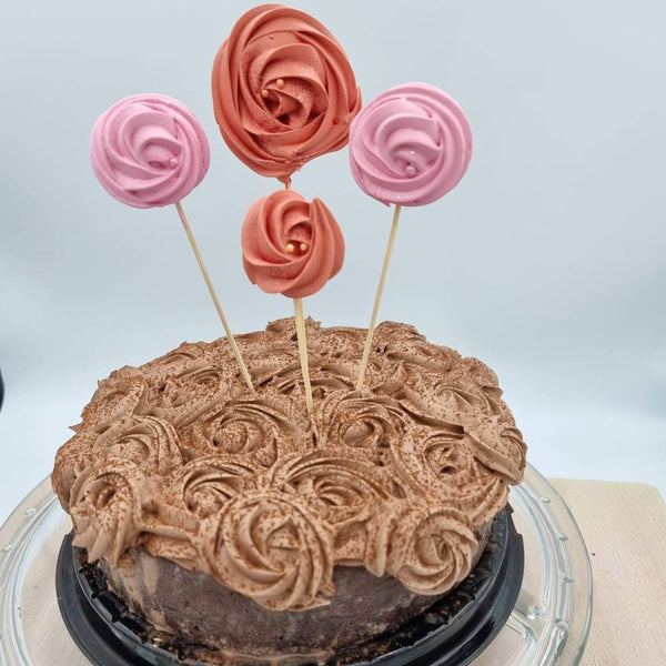 Pastel tres leches de chocolate