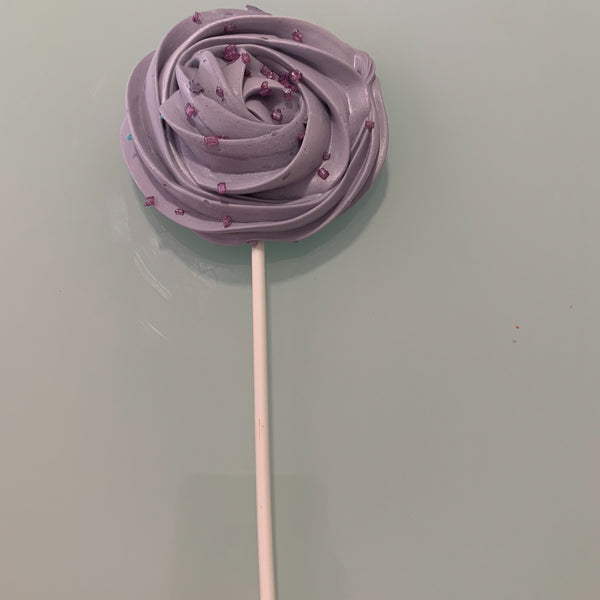 Piruletas de merengue