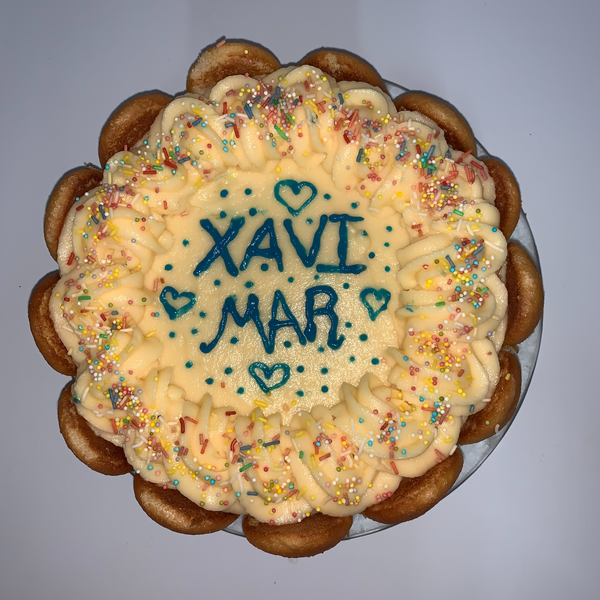 Pastel de crema catalana