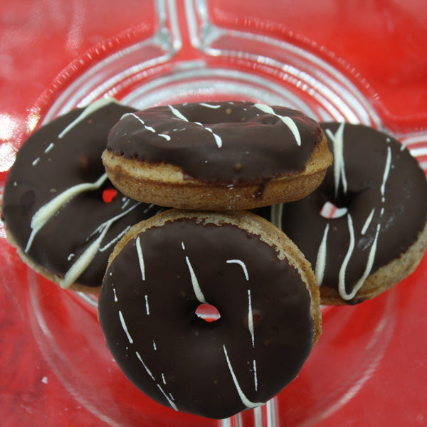 Mini donuts de canela y chocolate negro (A partir de 6 unidades)