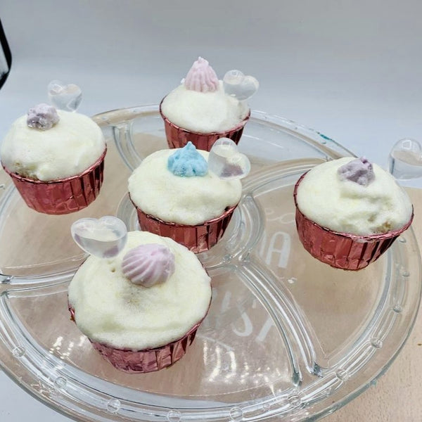 Cupcake de piña colada