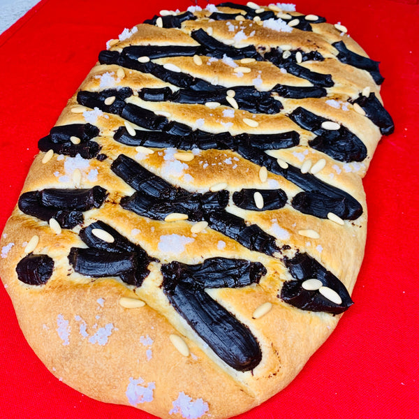 Coca de Sant Joan "San Juan" de chocolate