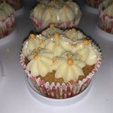 Cupcake de zanahoria con frosting de queso