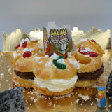 Presentación navideña del Roscón de Reyes para el Día de Reyes